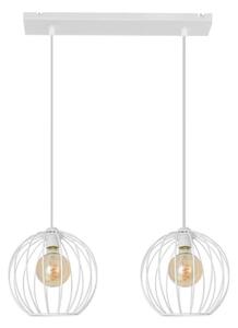 Luster na lanku MERCURE 2xE27/15W/230V biela