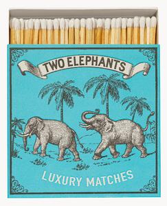 Dizajnová zápalková krabička Two Elephants