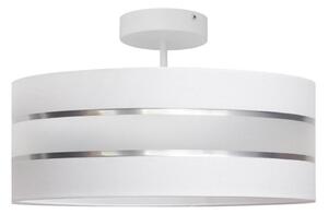 Luster na tyči HELEN 3xE27/15W/230V biela/lesklý chróm