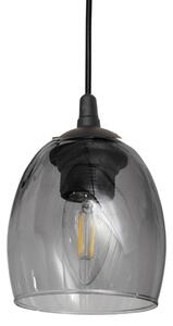 Luster na lanku BRILLANT 3xE27/15W/230V šedá