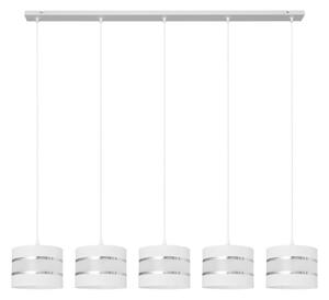 Luster na lanku HELEN 5xE27/15W/230V biela