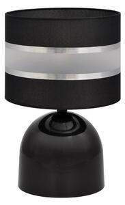 Stolná lampa HELEN 1xE27/15W/230V čierna/strieborná