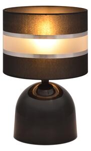 Stolná lampa HELEN 1xE27/15W/230V čierna/strieborná