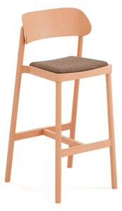 PAGED Nimm H-4590 Seat Uph Back Wood SH750