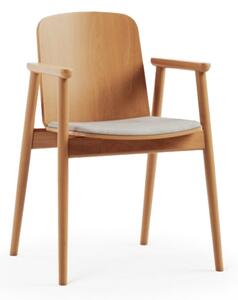 PAGED Prop B-4390 Seat Uph Back Wood