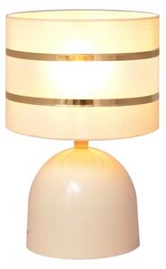 Stolná lampa HELEN 1xE27/15W/230V krémová/zlatá