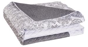 FLHF Prikrývka na posteľ Alhambra sivá/biela Rozmer: 170x210