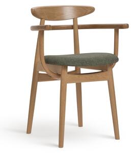PAGED Yesterday B-4101 Seat Uph Back Wood