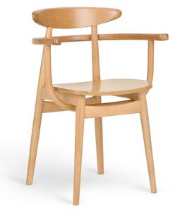 PAGED Yesterday B-4101 Seat Wood Back Wood