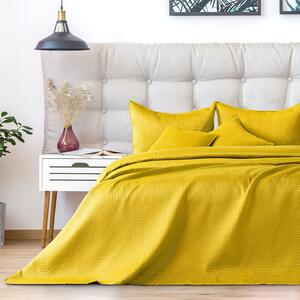 FLHF Prikrývka na posteľ Carmen, medovo žltá Rozmer: 170x210