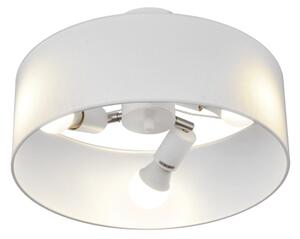 Luster na tyči ALBA 3xE27/15W/230V biela