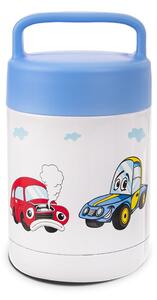 Modro-biela detská termoska 480 ml Auto – Orion