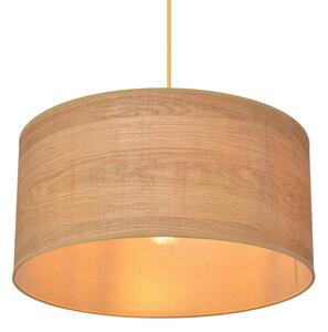Luster na lanku ALBA 1xE27/15W/230V pr. 40 cm hnedá
