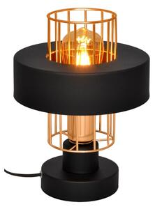 Stolná lampa VOLTA 1xE27/15W/230V čierna/zlatá
