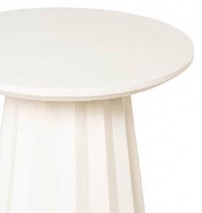MUZZA Konferenčný stolík dimaq Ø 40 cm biely