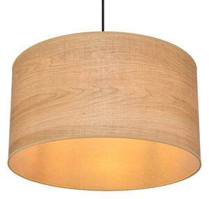 Luster na lanku ALBA 1xE27/15W/230V pr. 45 cm hnedá/čierna
