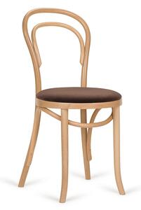 PAGED Classic A-1880 Seat Uph Back Wood