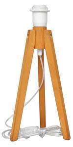 Stolná lampa ALBA 1xE27/15W/230V biela/dub