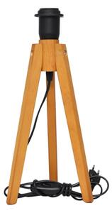 Stolná lampa ALBA 1xE27/15W/230V čierna/dub
