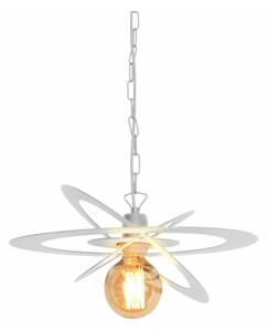 Luster na reťazi STAR 1xE27/15W/230V biela