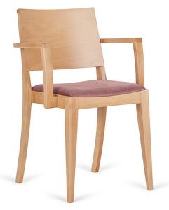 PAGED Classic B-9448 Seat Uph Back Wood