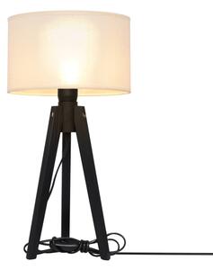 Stolná lampa ALBA 1xE27/15W/230V krémová/borovica