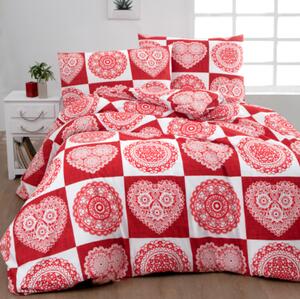 Obliečky bavlnené Hanah EMI, Štandardný set jednolôžko obsahuje 1x 140x200 + 1x 70x90