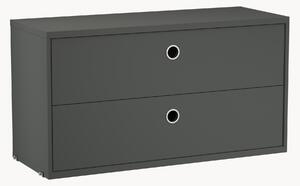 Skrinka so zásuvkami String System, Š 78 x H 30 cm