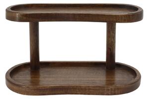 Drevený stojan Walnut 30 cm