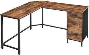 VASAGLE Písací stôl Industry - 137x150x75 cm