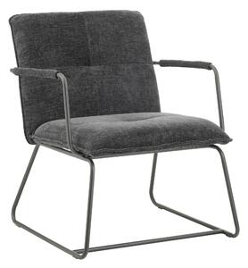 KRESLO, textil, čierna MID.YOU - Online Only jedálne, Online Only