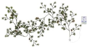 Svietiaci LED girlanda z umelého ihličia Fir/Pinecones