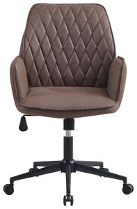 OTOČNÁ STOLIČKA, mikrovlákno, taupe MID.YOU - Online Only kancelárie, Online Only