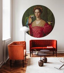 WALLCOLORS Dots Mother of Birds - tapeta