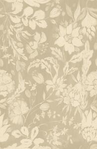 MINDTHEGAP Flowery Ornament Taupe - tapeta