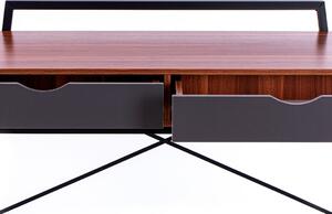 FLHF Písací stôl Tolm orech, 120x57,5x88 cm