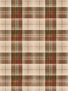 MINDTHEGAP Countryside Plaid Leather - tapeta