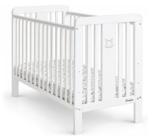 Detská postieľka Foxy Cot 60x120 - biela