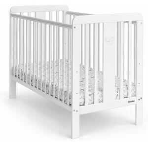 Detská postieľka Fairy Cot 60x120 - biela