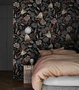WALLCOLORS Moth wallpaper - tapeta