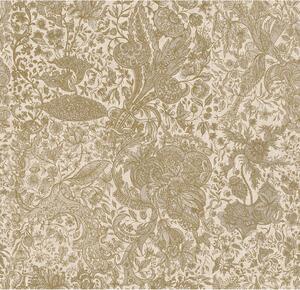 MINDTHEGAP Sarkozi Embroidery Taupe - tapeta