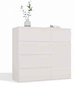 TP Living Komoda Malwa 1D5S 100 cm biela