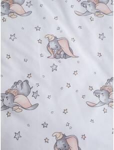 Jerry Fabrics Bavlnené obliečky do postieľky – Dumbo "Grey" baby