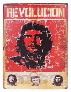 Plechová tabuľa Che Guevara 40x30cm (Kovová ceduľa s podobizňou revolucionára Che Guevaru)