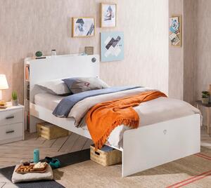 Detská posteľ s prístelkou Pure - biela
