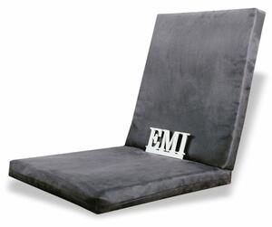 Poduška na stoličku sivá EMI