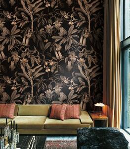 WALLCOLORS Frida sepia Wallpaper - tapeta
