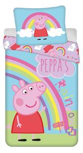 Jerry Fabrics Posteľná bielizeň Prasiatko Peppa - Prasiatko Peppa | 140 x 200 cm / 70 x 90 cm