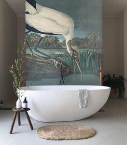 WALLCOLORS Stork wallpaper - tapeta