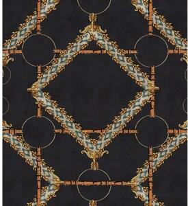 MINDTHEGAP Decorative harness anthracite - tapeta